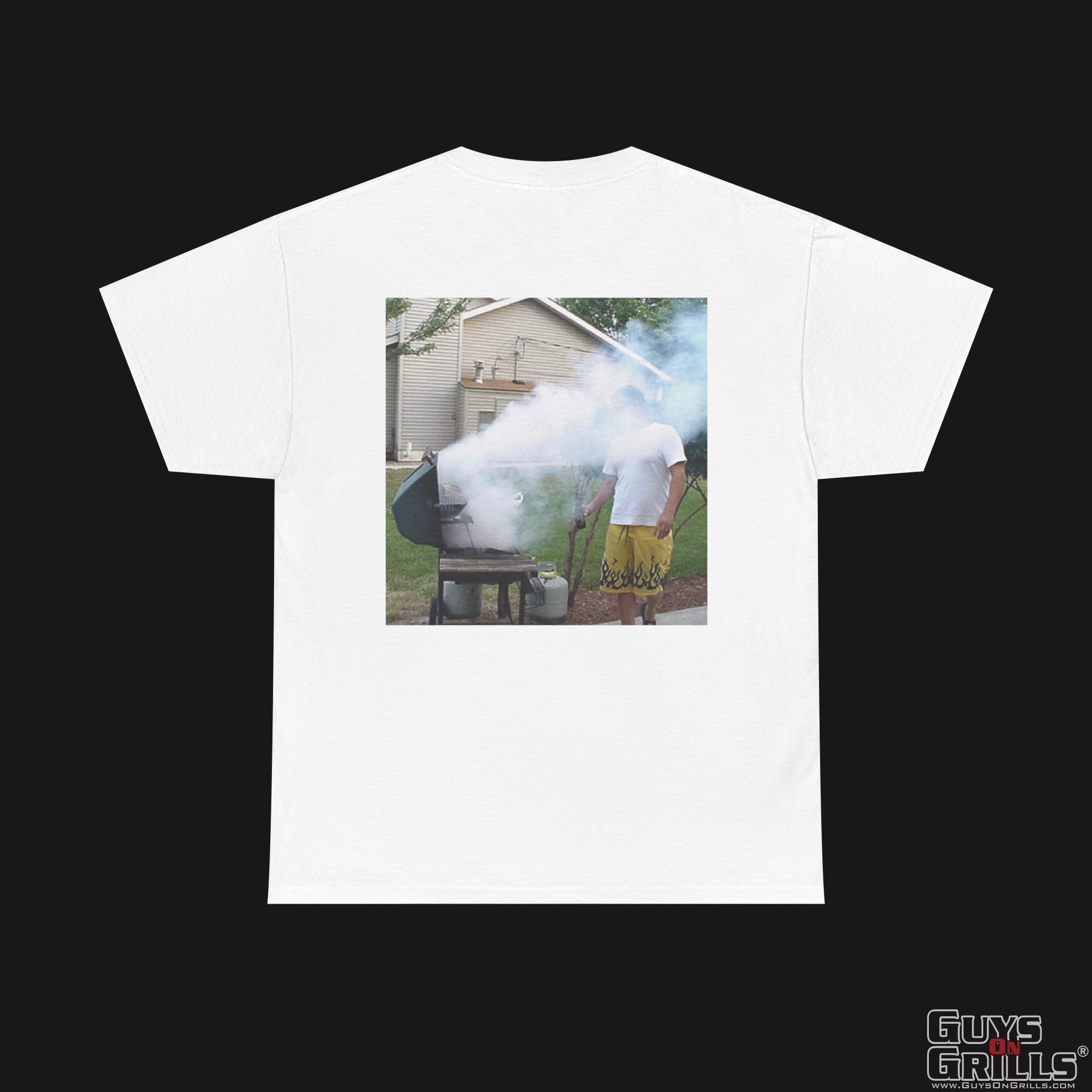 Guys On Grills Vintage Tee - White