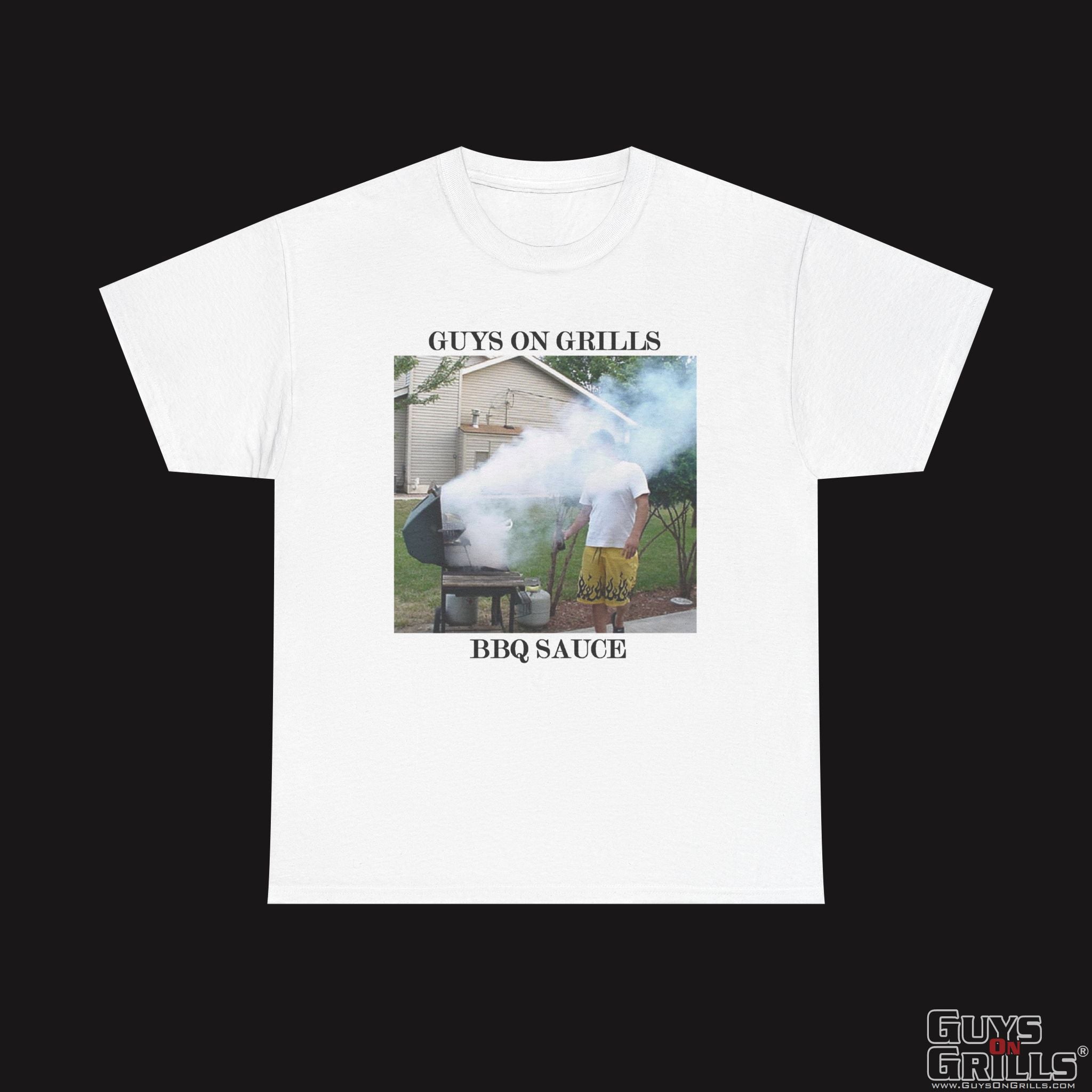 Guys On Grills Vintage Tee - White